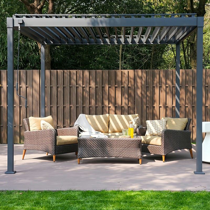 Pergola With Motorized Louvers price Pergola With Motorized Louvers price